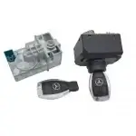 Serrure et clé de voiture Mercedes