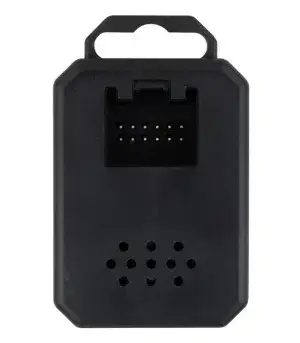 Module connecteur noir avec ports multiples.